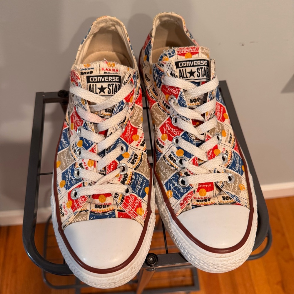 Converse Chuck Taylor Andy Warhol Campbell Soup Size 7M/9W